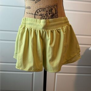 Lululemon Athletica Light Green Athletic Shorts